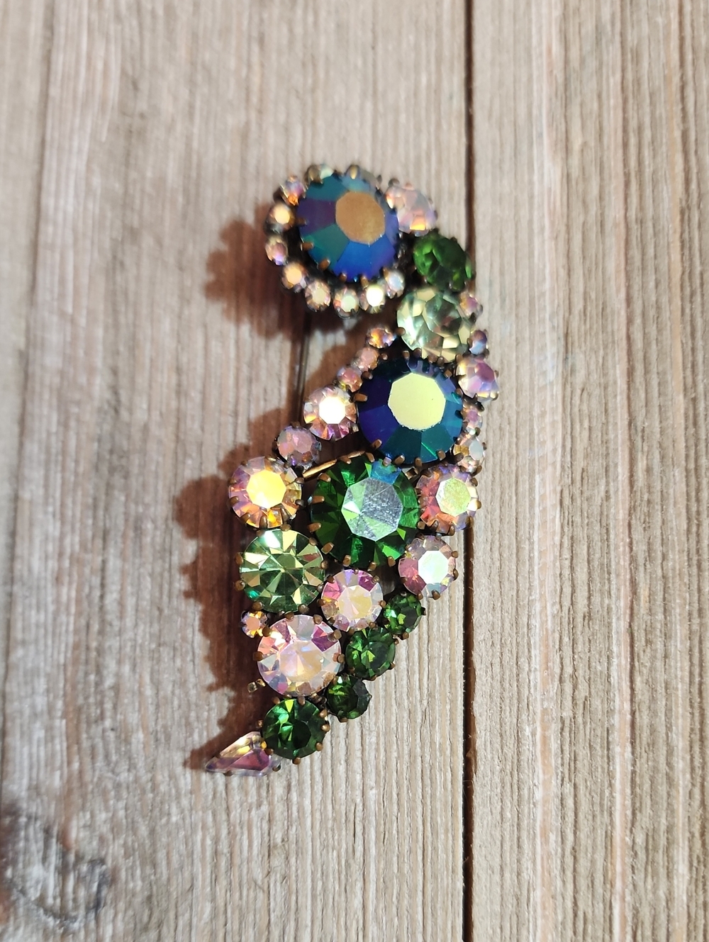 Vintage Aurora Borealis Brooch